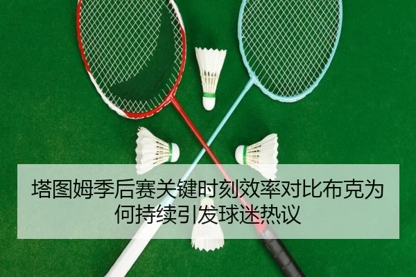 塔图姆季后赛关键时刻效率对比布克为何持续引发球迷热议
